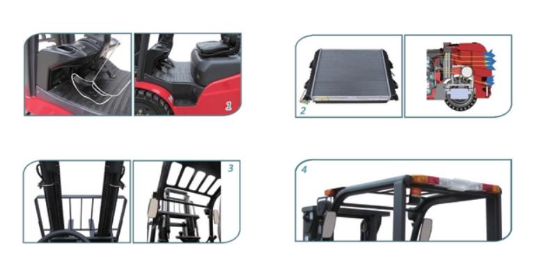 Погрузчик Kolman KFD-1.5t Погрузчик Kolman KFD-2.0t — изображение 2