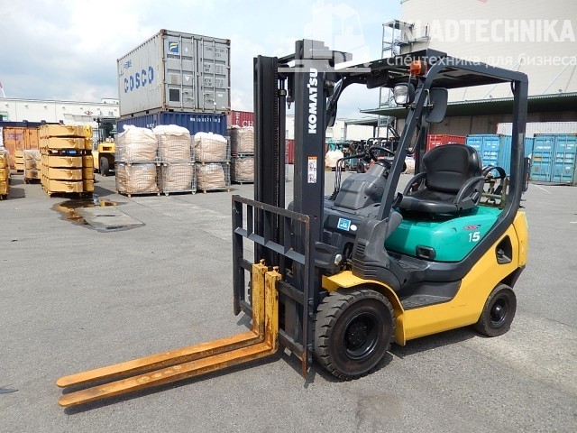 Komatsu FG15 вилочный погрузчик в аренду Komatsu FG15 вилочный погрузчик в аренду