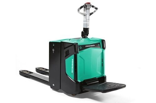 Электротележка Mitsubishi PBP20N2R с платформой