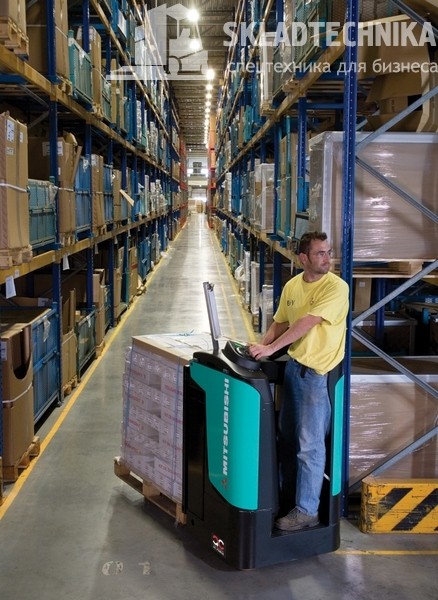 Электротележка Mitsubishi PBR20N с кабиной Электротележка Mitsubishi PBR20N с кабиной